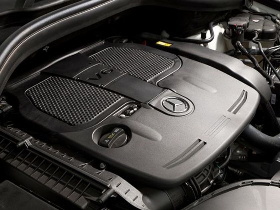 Powering the new ML350 is a similar 2987cc direct injected V6 diesel as the current vehicle