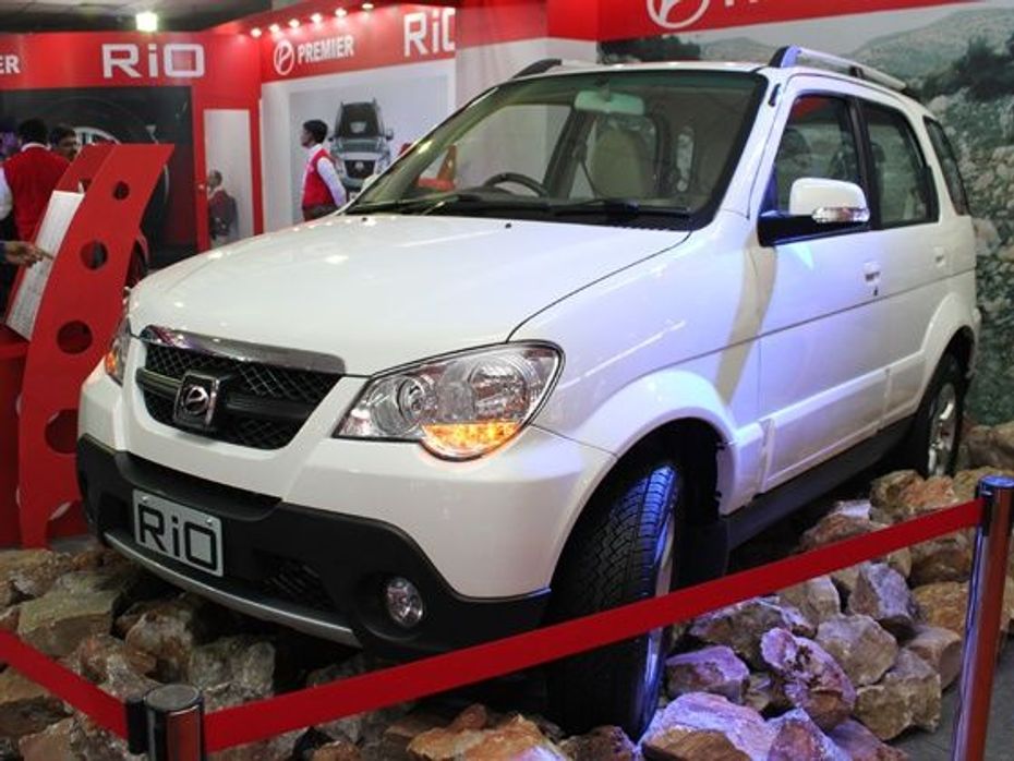 Premier Rio at 2012 Delhi Auto Expo