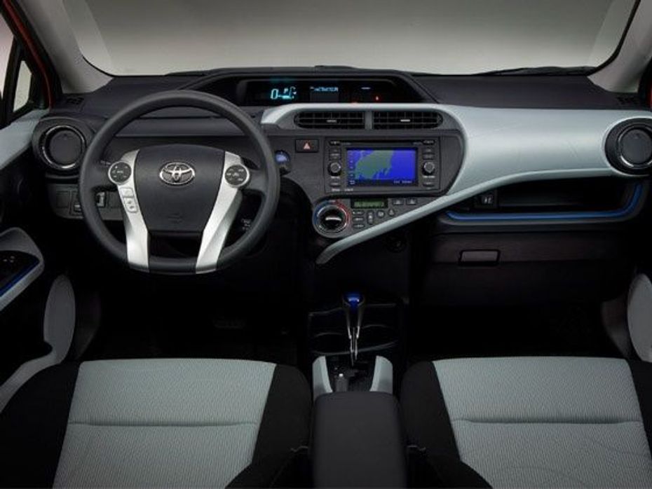 2013 Toyota Prius c interiors