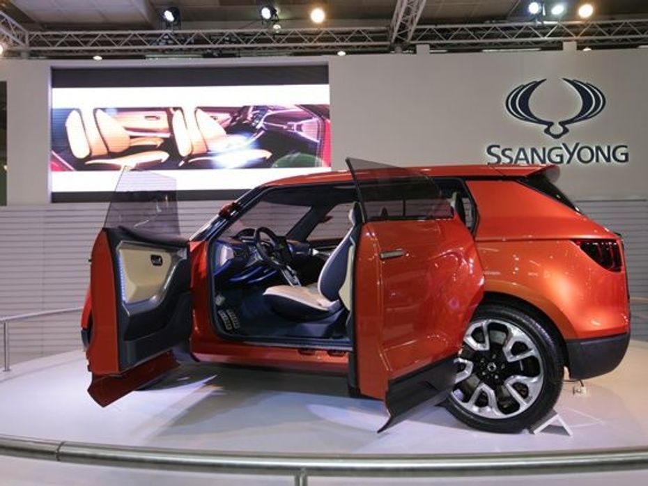 There was the XIV1 concept that stood centrestage at the SsangYong display