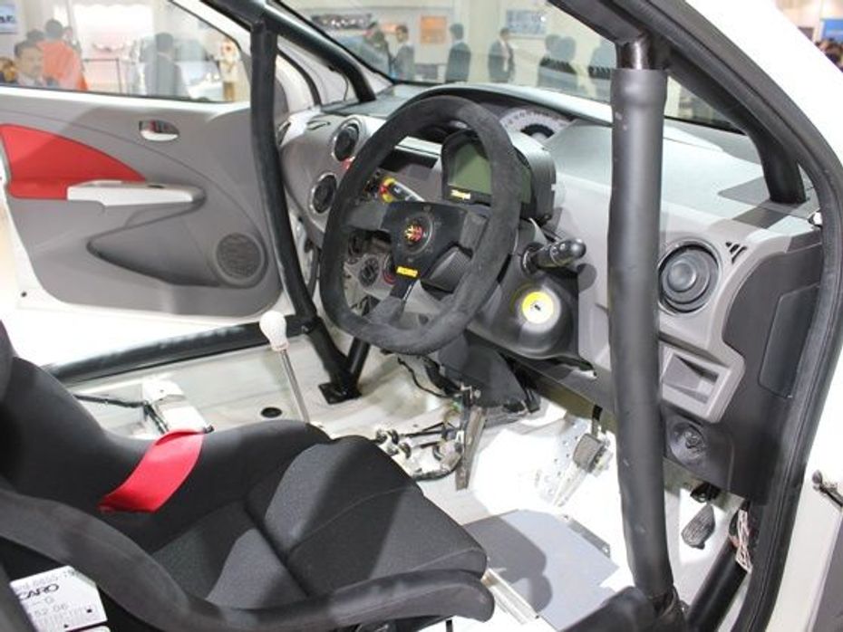 Toyota Racing Development (TRD)rollcage reinforcements for the race cars