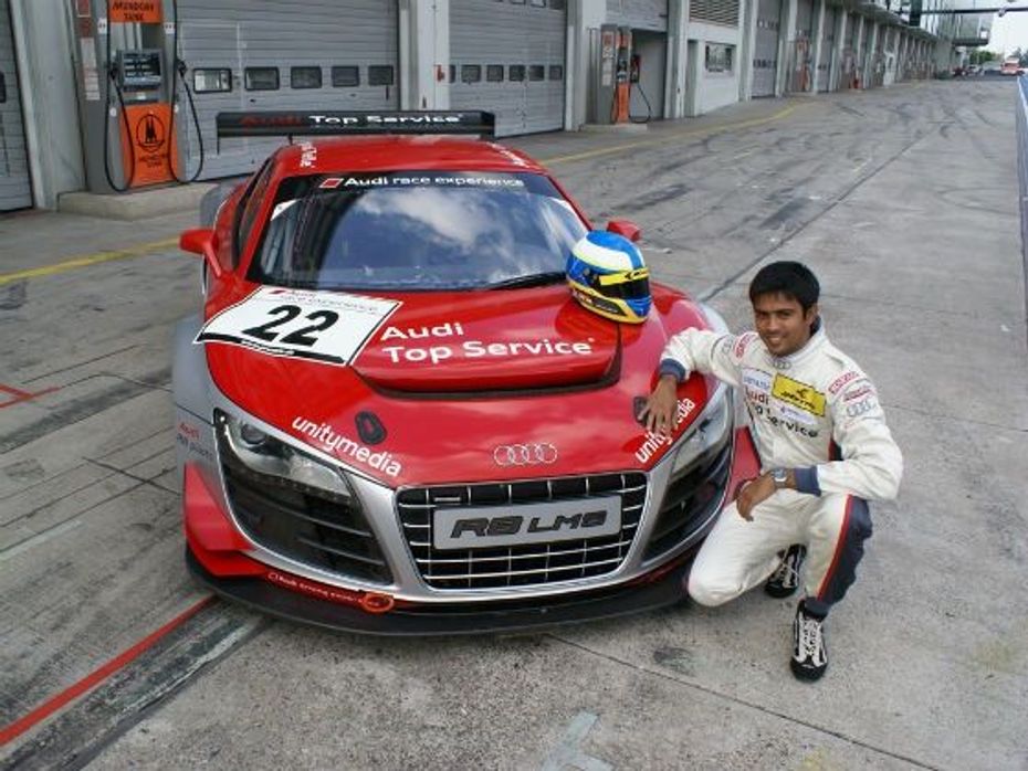 Aditya Patel to race Audi R8 LMS