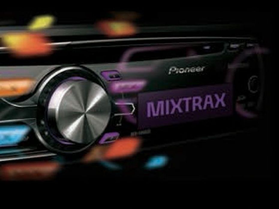 Pioneer mixtrax stereo system