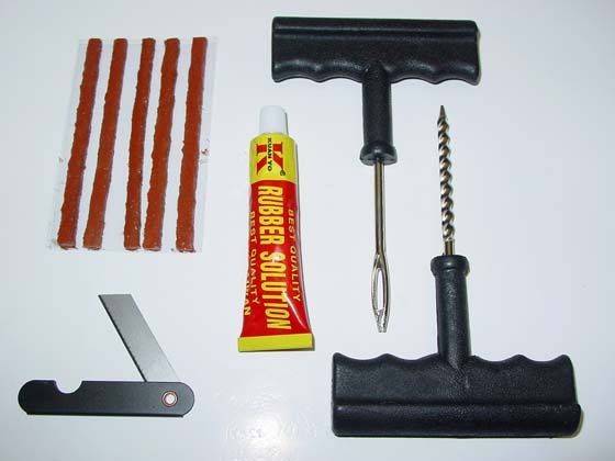 Tubeless puncture repair kit Tubeless puncture repair kit