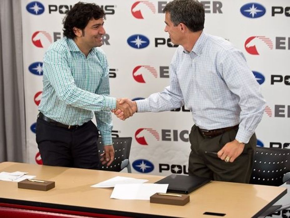 Scott Wine, CEO of Polaris & Siddharth Lal, Managing Director and CEO of Eicher Motors Limited signed the JV agreement