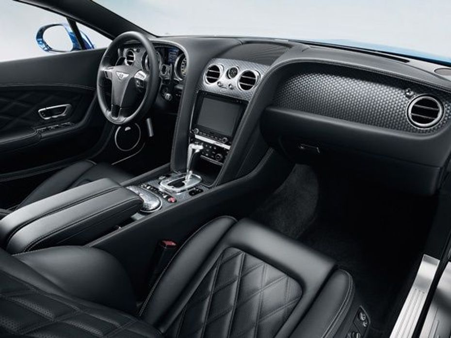 Bentley Continental GT Speed cockpit