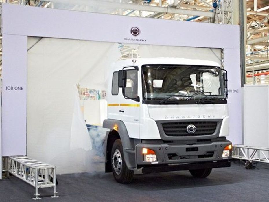 BharatBenz 25-tonne rigid truck