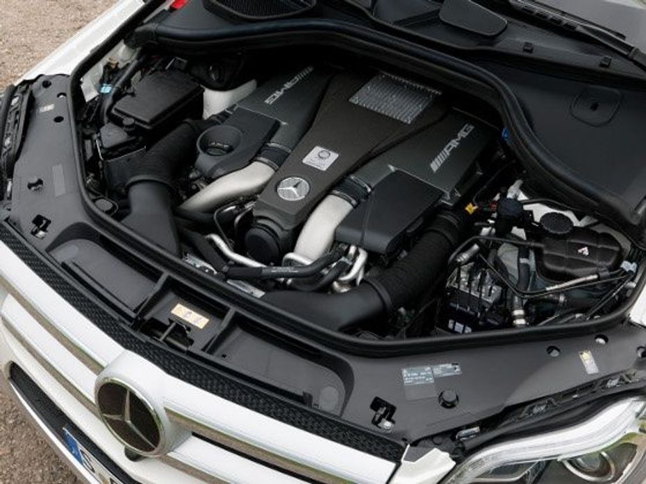 Mercedes-Benz GL 63 AMG engine