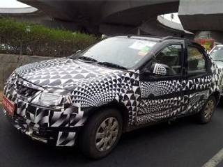 Spied! Mahindra 'sub-4-meter' Verito