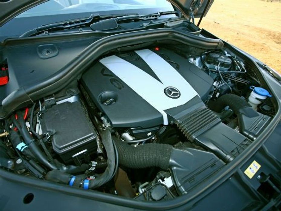 Mercedes-Benz ML 350 CDI engine