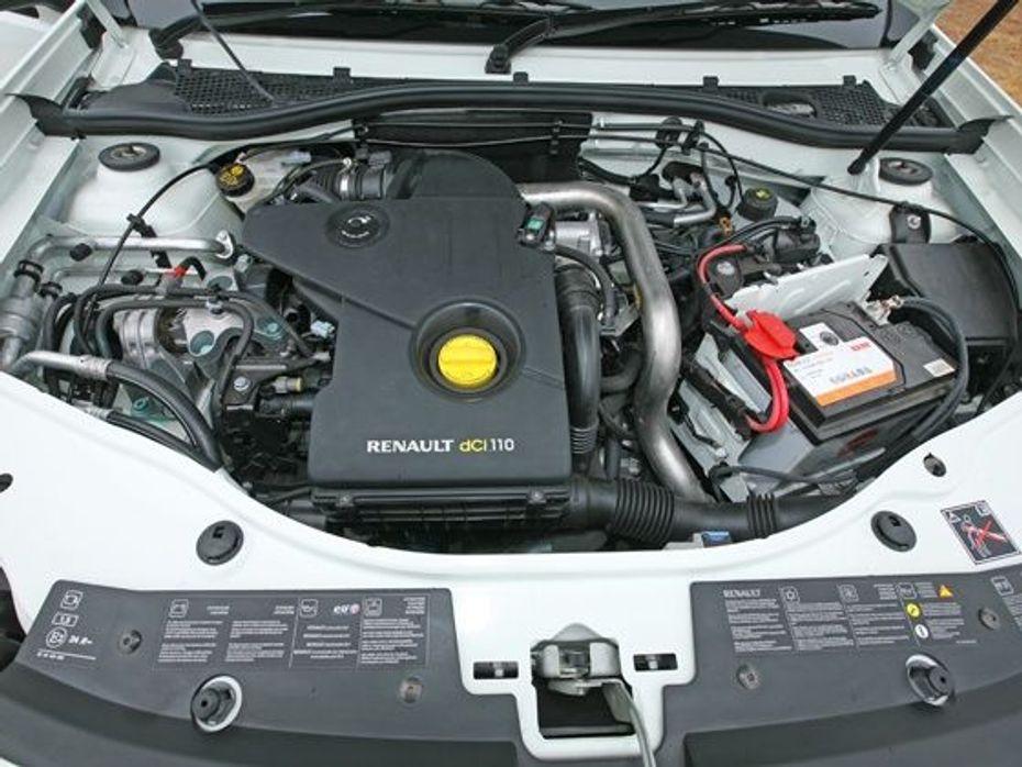 Renault Duster 1.5 litre DCi diesel engine