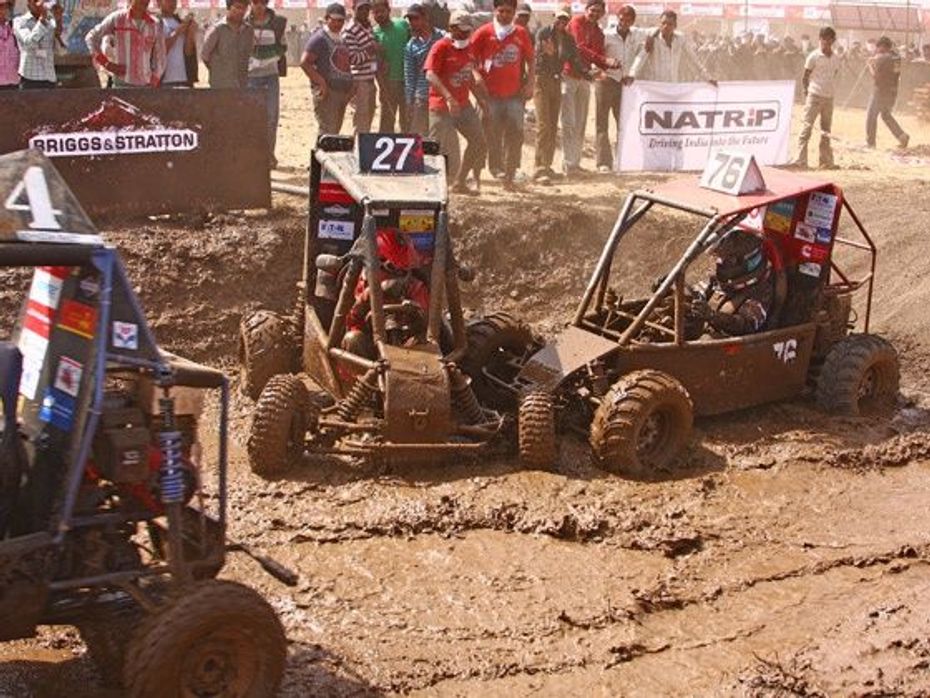 Baja SAEINDIA 2012 in Action
