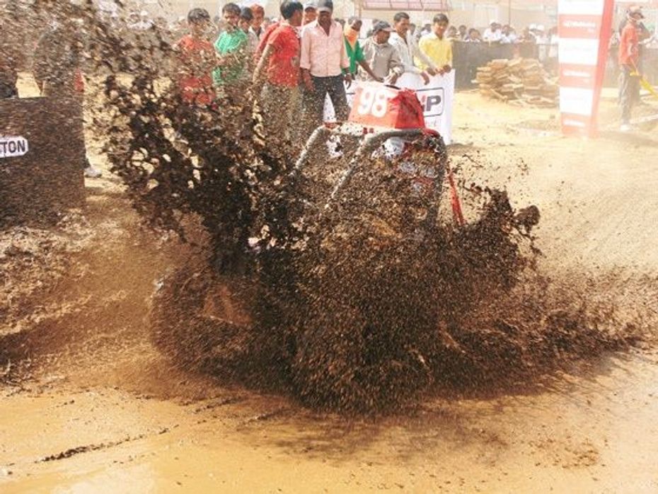 Baja SAEINDIA 2012 in Action