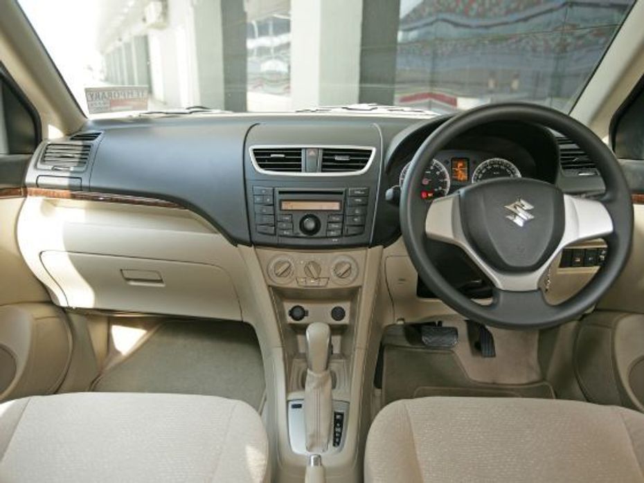 Maruti Suzuki Swift Dzire auto interiors