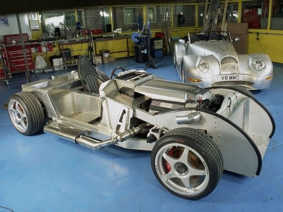 Morgan Plus E chassis