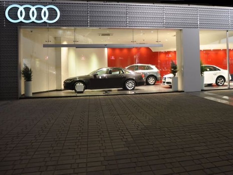 Audi showroom in Bhopal