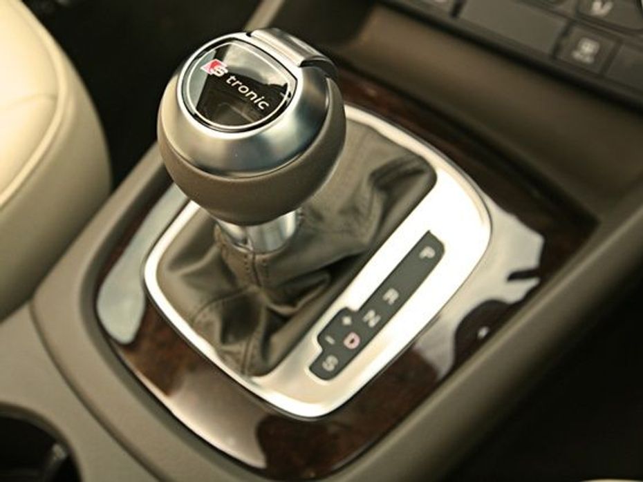 seven speed S-tronic gearbox
