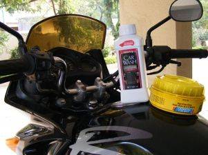 Bike wash and outlet polish near me