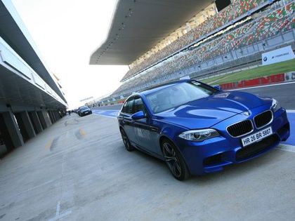 New BMW M5 BIC Test Drive
