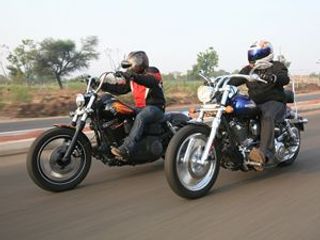 Harley-Davidson Super Glide and Street Bob Customs : First Ride