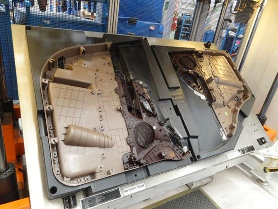 Door panel moulds Door panel moulds