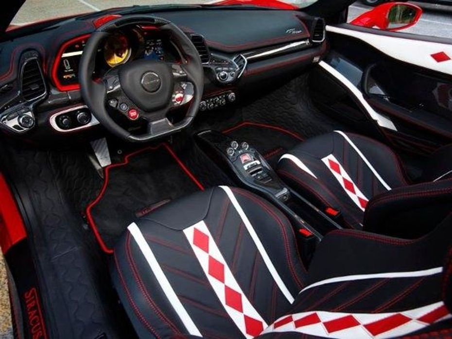 Mansory Ferrari 458 Monaco limited edition interior