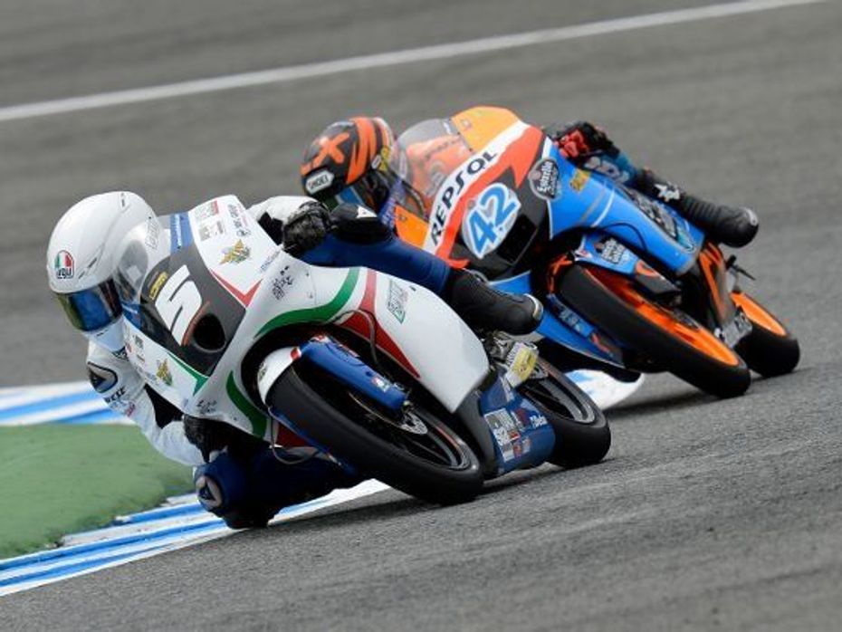 Moto3 Romano Fenati wins at Jerez