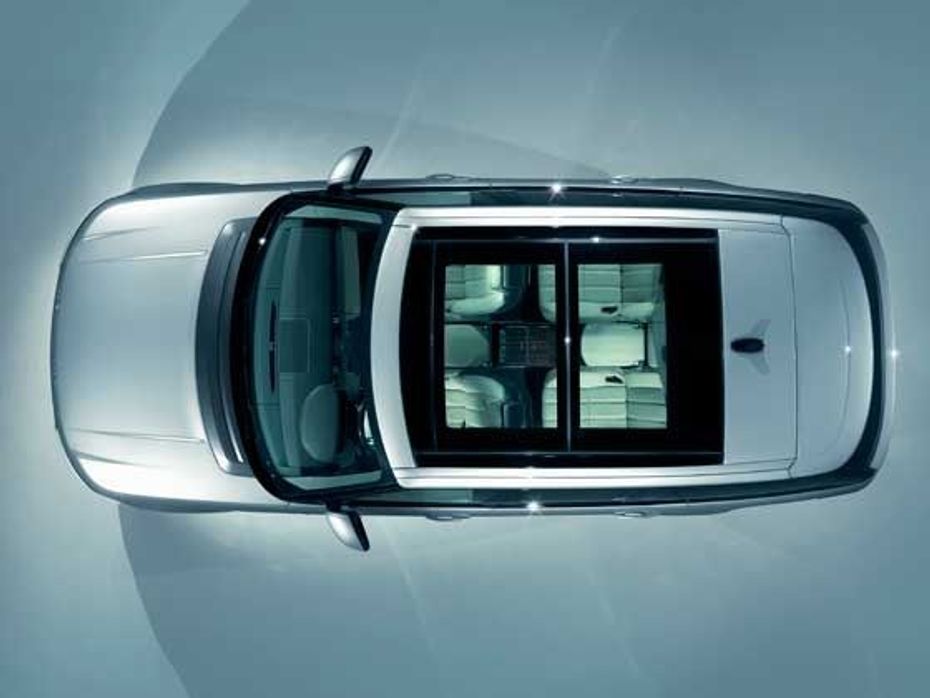 2013 Range Rover panoramic roof