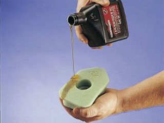 Motorcycle air filter care