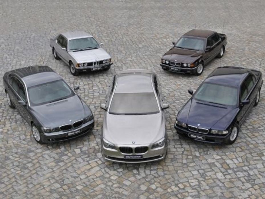 BMW 7 Series lineage