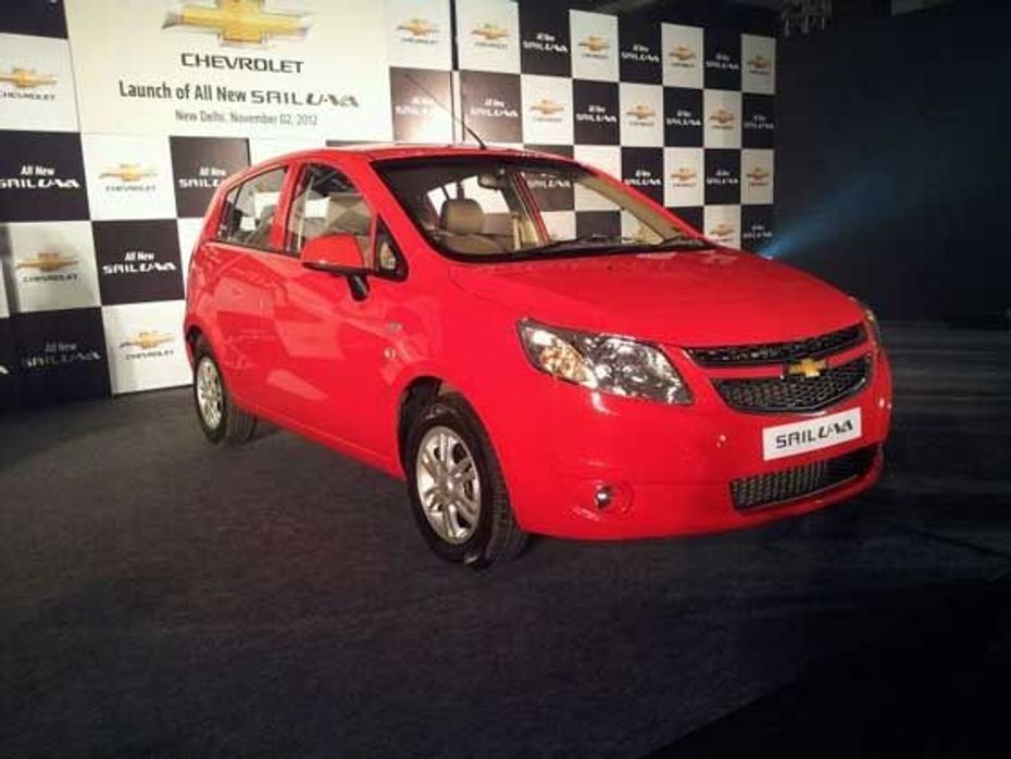 Chevrolet Sail UVA launched