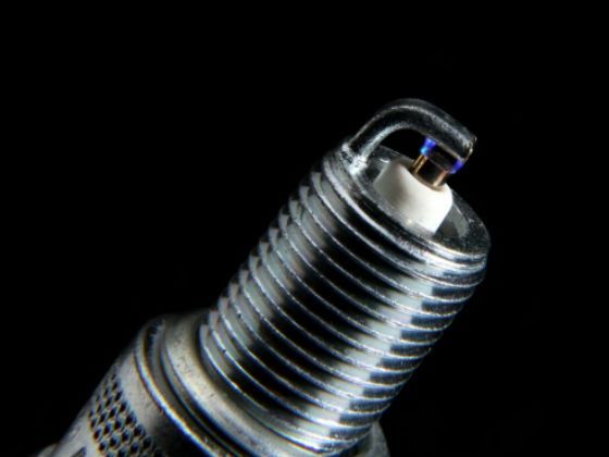 clean spark plug