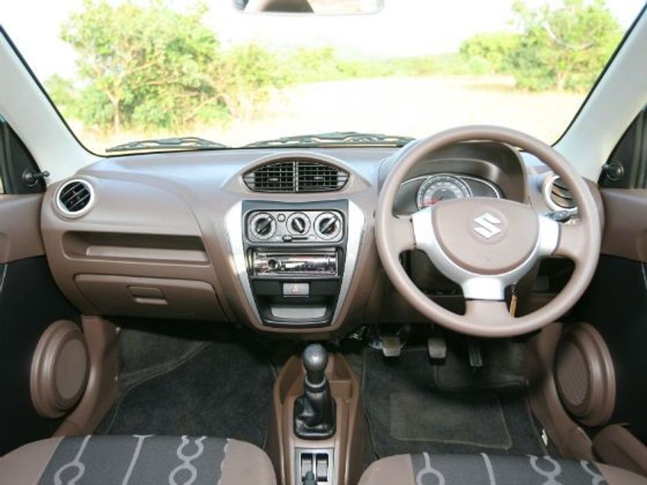 Maruti Suzuki Alto 800 interior dashboard