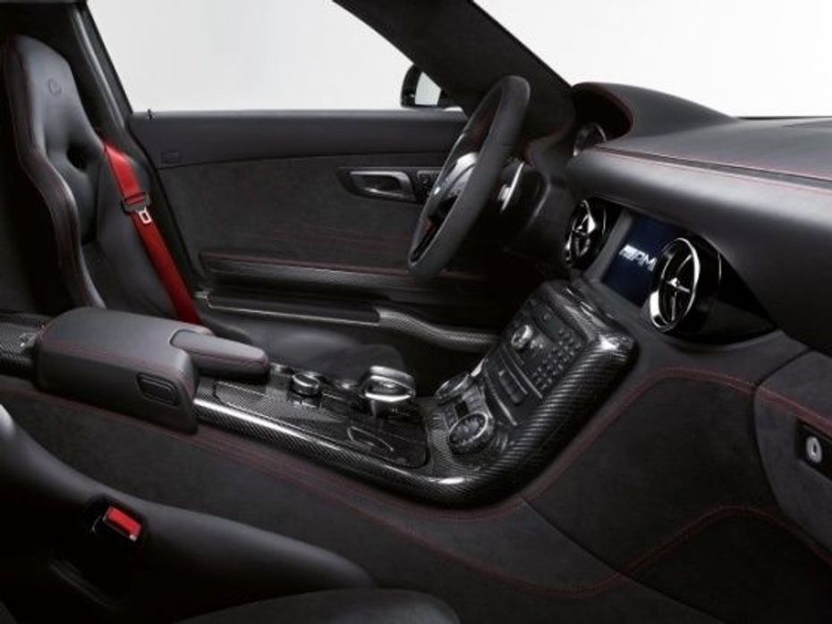 Mercedes-Benz SLS AMG Black Series interiors