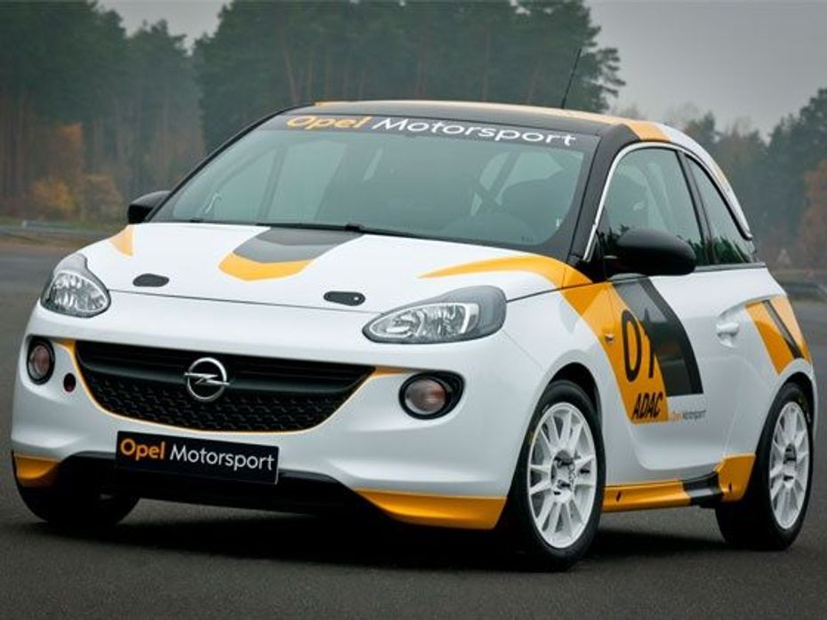 Opel Adam rally car