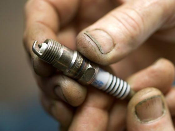 spark plug deposits