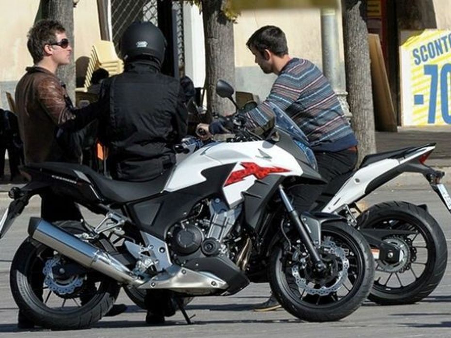 2013 Honda CB500X spied