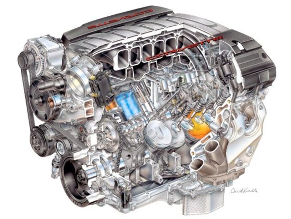 2014 Corvette engine
