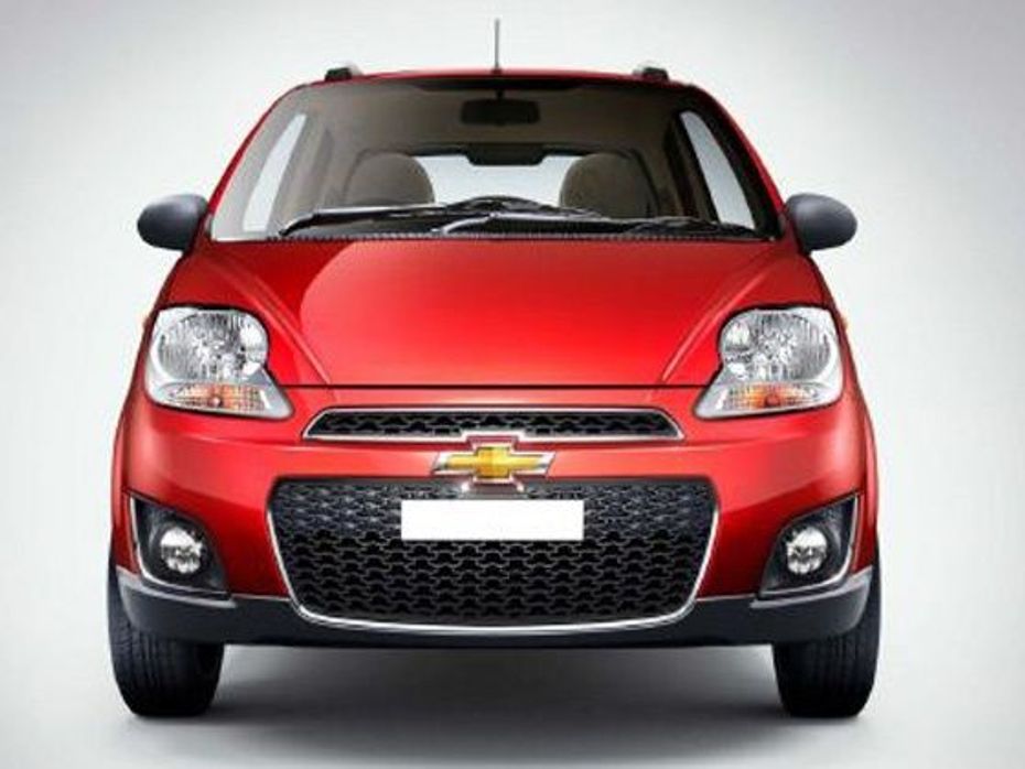 Face-lifted Chevrolet Spark launched