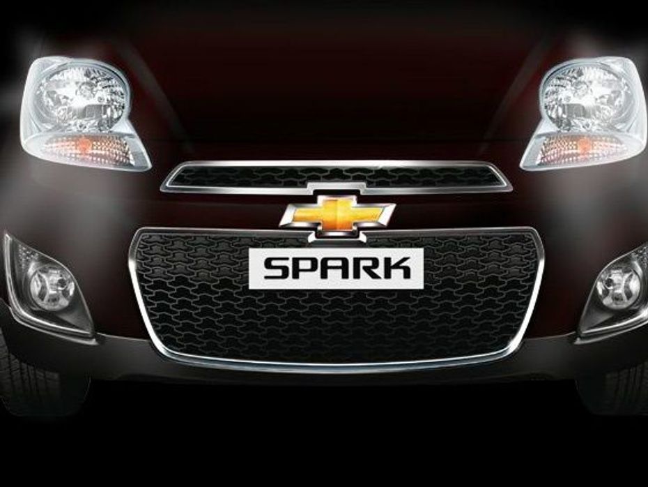 Face-lifted Chevrolet Spark