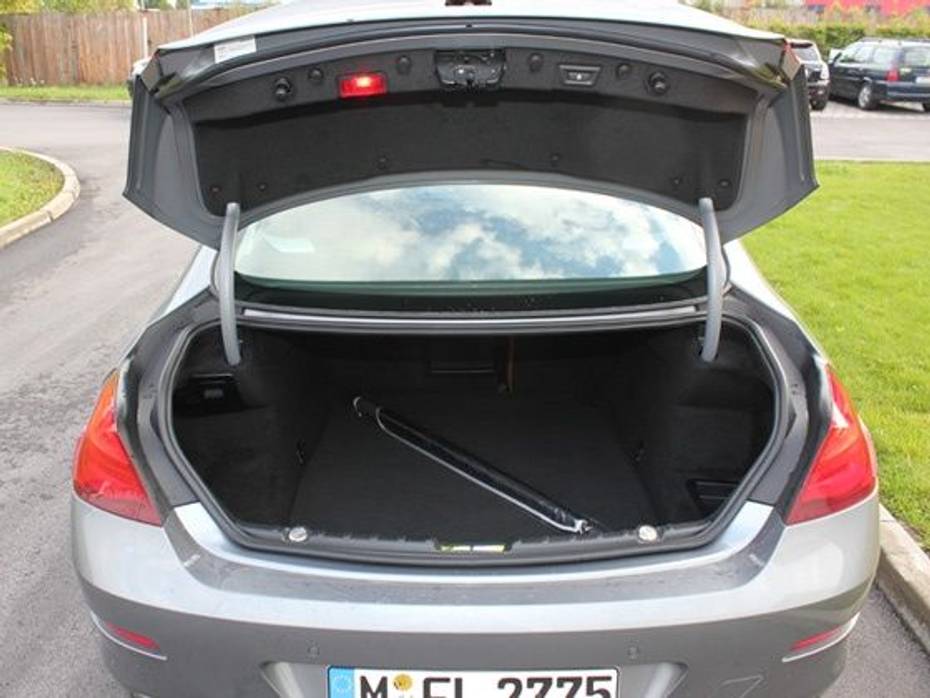 BMW 6 Series Gran Coupe boot space BMW 6 Series Gran Coupe boot space