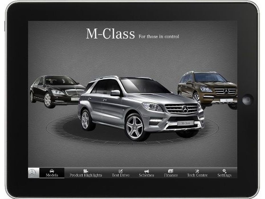 Mercedes Benz iSales app
