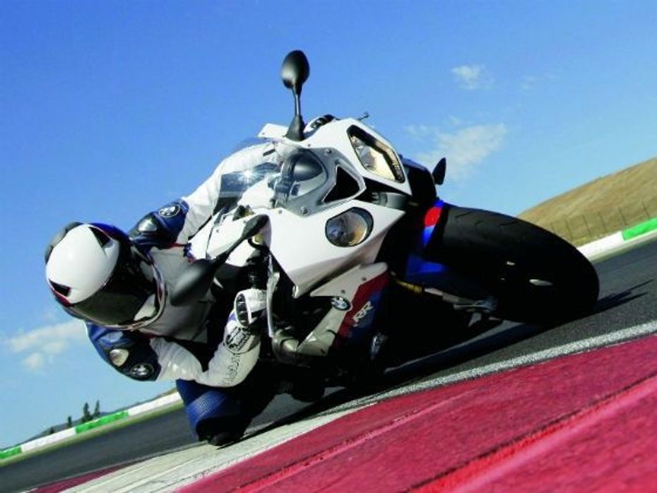 BMW S1000RR in action