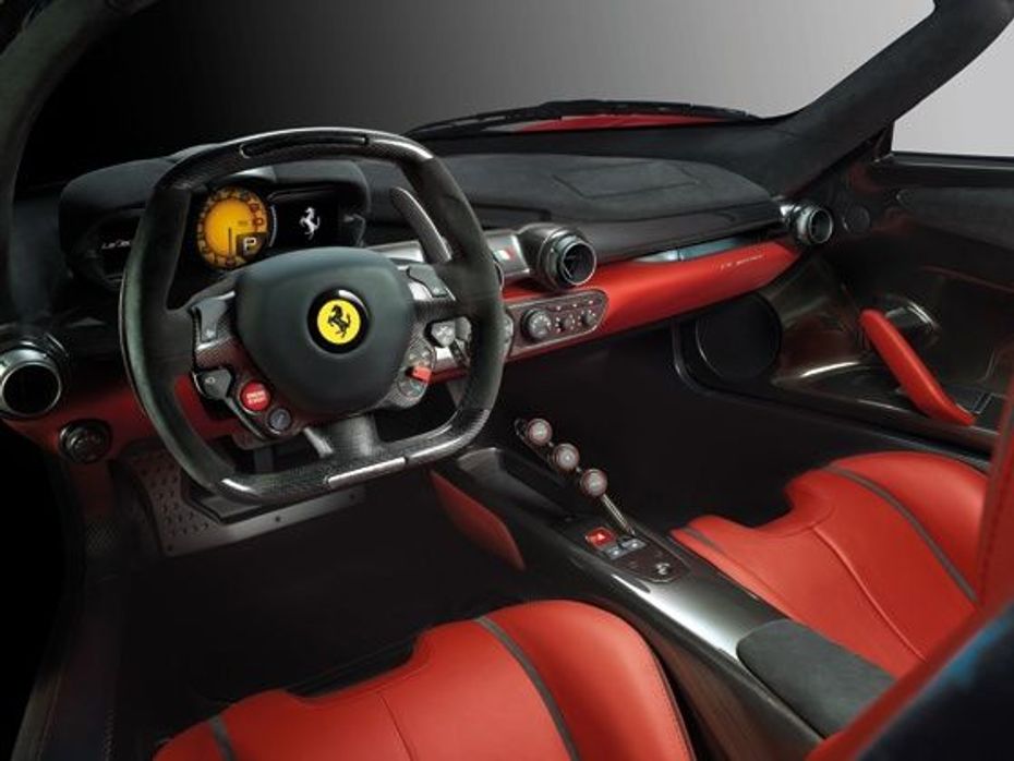 Ferrari LaFerrari cabin