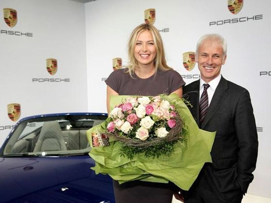 Maria Sharapova to become Porsche brand ambassador