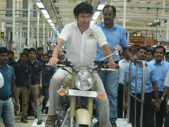 Royal enfield hot sale company oragadam