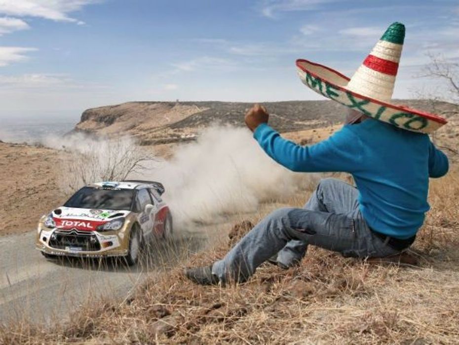 Mikko Hirvonen finished second in the 2013 Rally Mexico