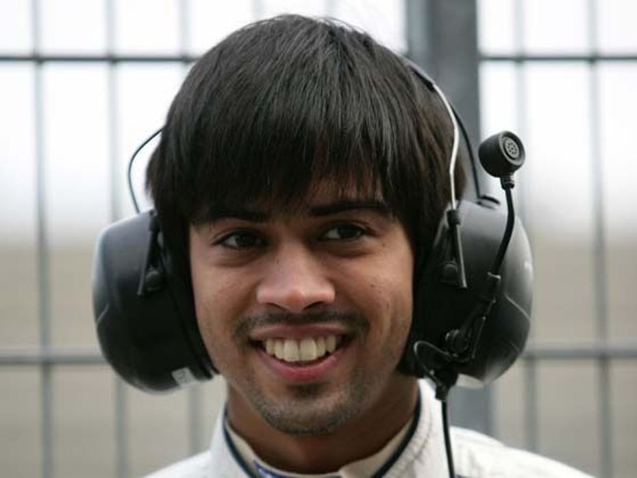 Indian racing driver Aditya Patel