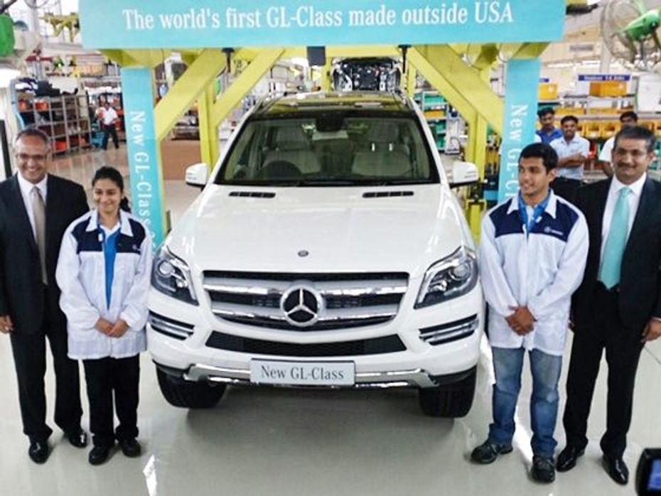Mercedes-Benz GL-Class assembled in India