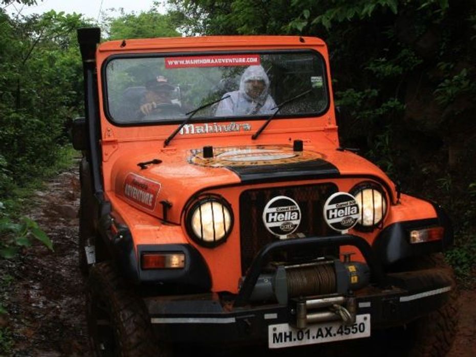 Mahindra Thar off-road experience